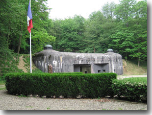 Ouvrage Schoenenbourg along the Maginot Line