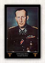 Reinhard Heydrich head of Security Services, coinspired with Goering to frame Colonel General Fritsch
 