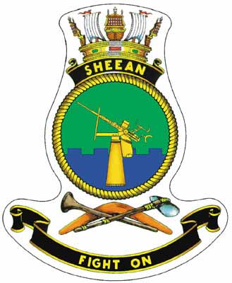 Crest of the Collins Class Submarine HMAS Sheehan