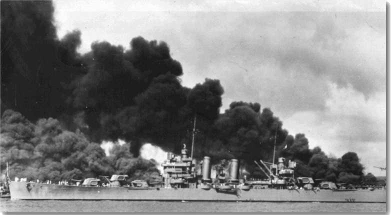 USS Phoenix at Pearl Harbor