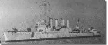 Town Destroyer: HMS Mansfield ex USS Evans