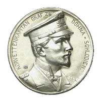 Medal commemorating Captain Count Dohna-Schlodien of SMS 'Moewe' - click to learn more