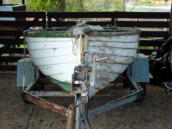 HMAS Creswell sail training dinghy