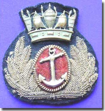 Merchant Marine Officers WW2 Cap badge