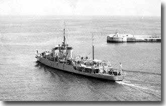 HMS Meon, sister ship to HMS Mourne