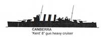 HMS Canberra - Ships of the RAN in WW2 - click to learn more