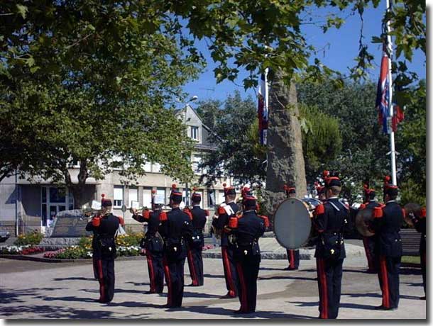 Picture from Yves in St Nazaire, honouring the loss from HMT Lancastria 