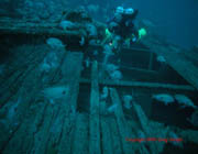 TSS Kawowna, main deck aft. Thanks to Gregory Hodge for permission to reproduce this photograph