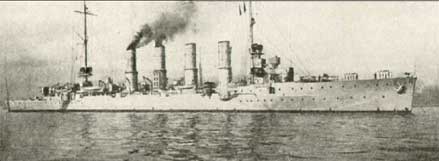 German Cruiser Madgeburg