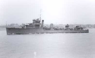HMS Verity pre WW2
