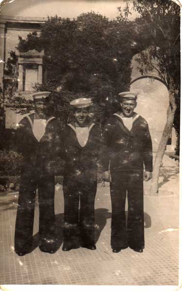 Len Hiller on left