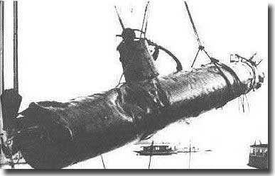 Japanese Midget Submarine recovered Sydney Harbour June 1942