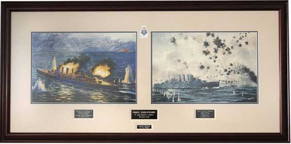 Prints of HMAS Shropshire