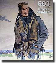 A recruiting Poster in WW2 for Squadron 603 in Scotland