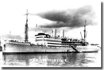 Picture of Belgian Trooper SS Leopoldville. Sunk off Cherbourg Christmas eve 1944, by U-486