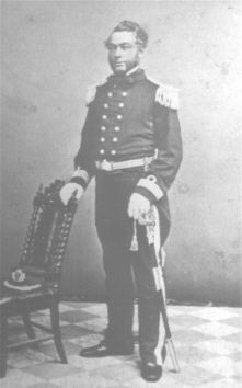 Commander W H Norman. RN who captained HMVS Victoria