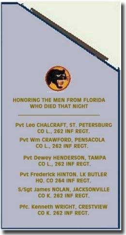 e men from Florida who died in the sinking of SS Leopoldville. Titusville, Florida