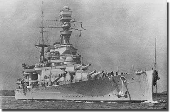 Battle Cruiser HMS Repulse