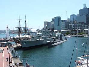 Australian National Maritime Museum wharf