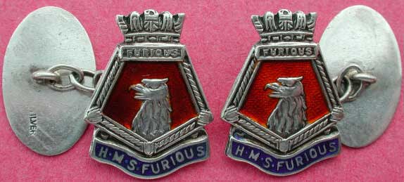 Crest HMS Furious