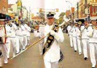 HMAS Penguin exercises their right to Freedom of Entry to the City of Mosman - click to read more