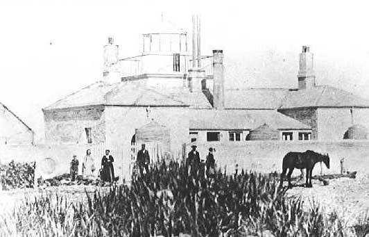 The old MacDonnell Lighthouse, circa 1870