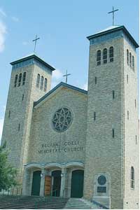 Regina Coeli Memorial church in the Sydney suburb of Beverly Hills