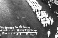 Australian Light Cruiser HMAS Sydney 11, her Life, Death, and Finding the Wreck - click to read more