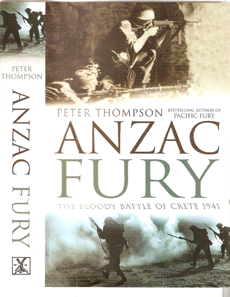 Peter Thompson's new book: Anzac Fury