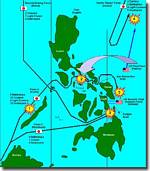 The Battle of Leyte Gulf. 23 - 26 October 1944, click to read the article.