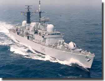 Destroyer HMS Glasgow
