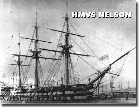 HMVS Nelson, an early acquision for the Victorian Navy