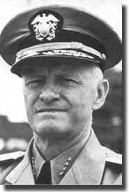 Admiral Chester Nimitz C in C Pacific, based at Pearl Harbor. Relieved Vice Admirals Fletcher and Chormley.