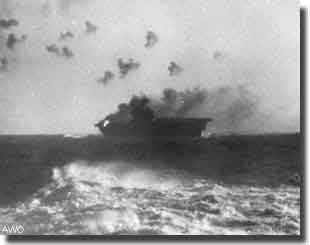USS Enterprise in the Eastern Solomons Battle