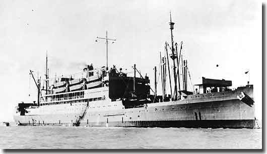 Rear Admiral Turner's Flagship McCawley