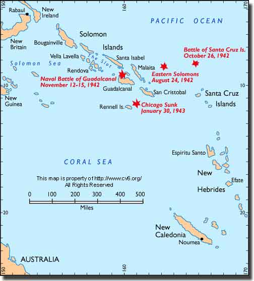Map of the Solomons courtesy of http://www.cv6.org/