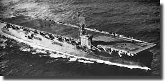 Gambier Bay, sunk in Battle off Samar,October 1944