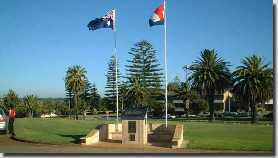 This is another memorial situated at Fremantle WA, dedicated to the Dutch Submarines that operated out of Fremantle during WW2
