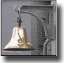 The ship's bell on board the Russian cruiser Aurora