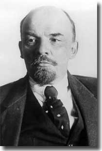 Lenin who took over after the October 1917 Revolution in Russia