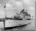 HMS Edinburgh sunk in WW2, carrying 5 tons of Russian gold - Click to read the article