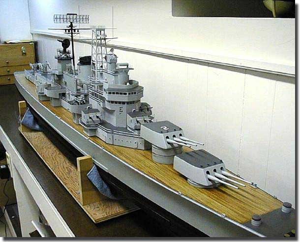 USS Canberra model