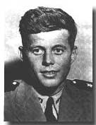 Lieutenant John. F. Kennedy USN.