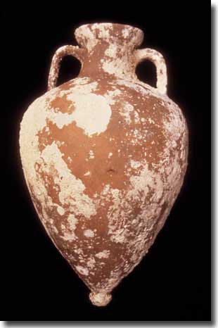 One of the amphora recovered from the Tektas wreck.