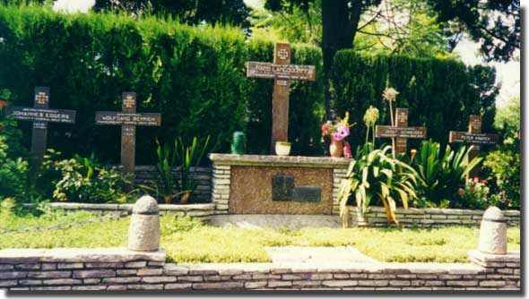 Captain Langdorff's grave in Buenos Airies