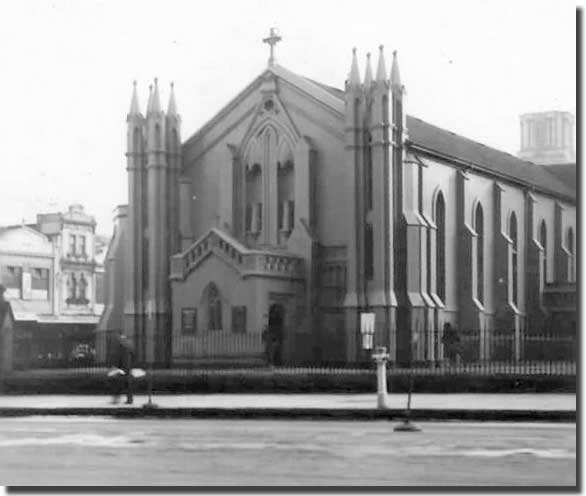 St Francis Church Melbourne December 1956.