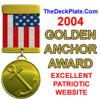 Golden Anchor Website Award for Patriotic Excellence