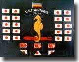 USS Seahorse battle flag