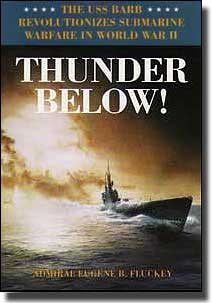 Book Cover for Eugene B Fluckey's Book Thunder Below