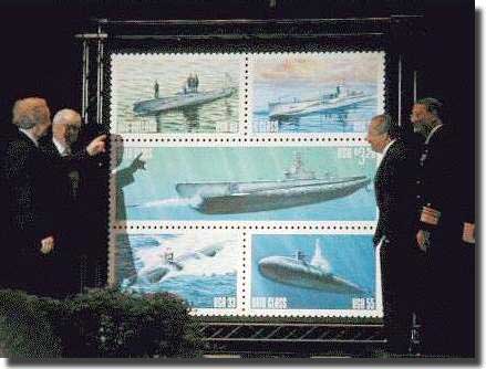 Submarine stamps